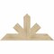 Ekena Millwork Saratoga Rough Sawn Timber Gable Bracket, Douglas Fir, 48"W x 24"H x 2"D x 6"F, 12/12 Pitch GBW048X24X0206SAR00RDF - alternate 1